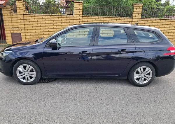 samochody osobowe Peugeot 308 cena 45800 przebieg: 89800, rok produkcji 2020 z Łochów